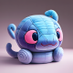 1-1295183639-Cute kawaii Squishy snake plush toy, realistic texture, visible stitch line, soft smooth lighting, vibrant studio l